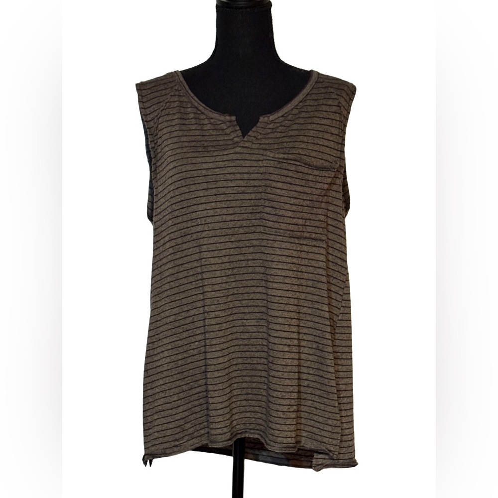 🖤 We The Free by Free People Striped Tank – Size S – Soft + Effortless 🖤